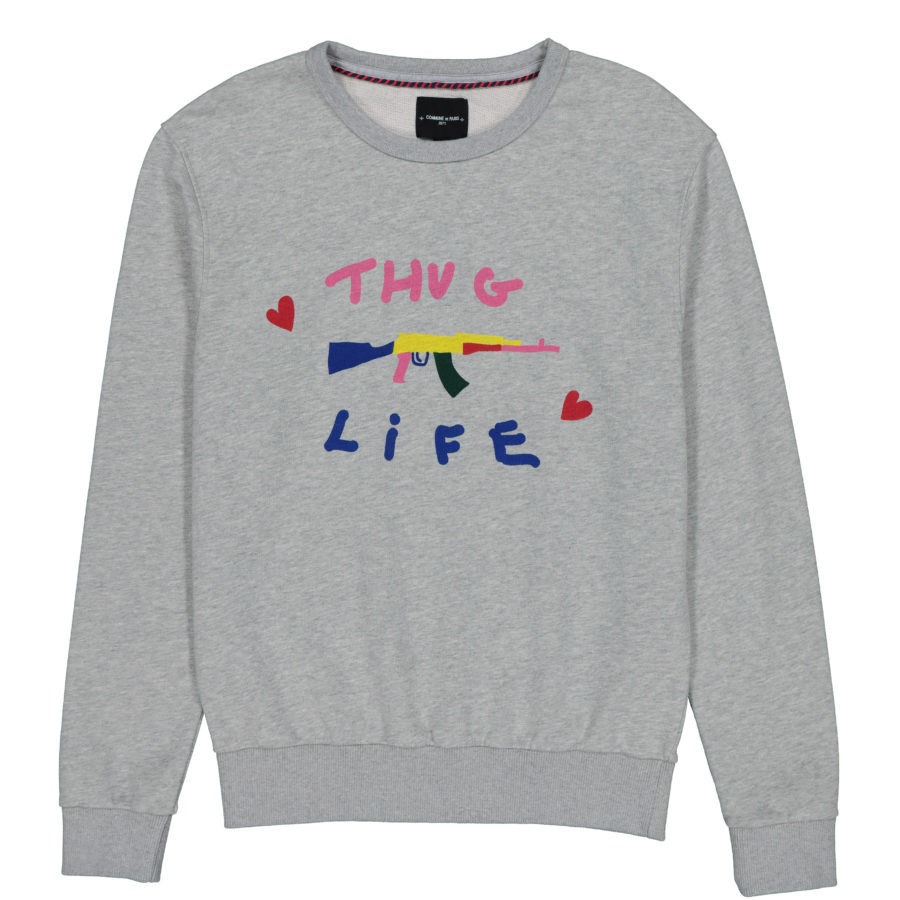 Commune de Paris – Sweat LoveGun – Gris