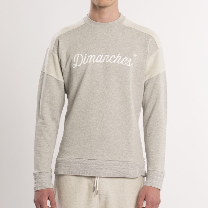 Commune de Paris – Sweat Dimanches – Gris