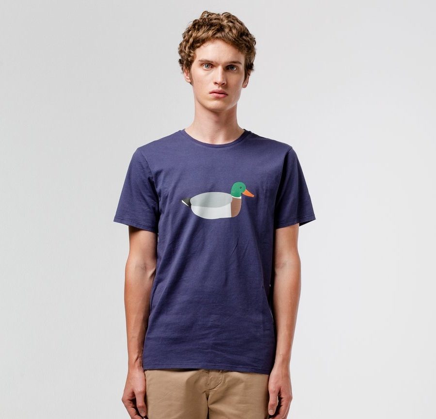 EDMMOND STUDIOS – T-SHIRT DUCK HUNT – Bleu