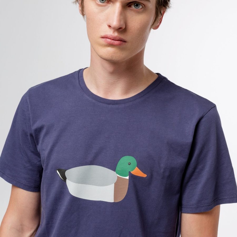 EDMMOND STUDIOS – T-SHIRT DUCK HUNT – Bleu