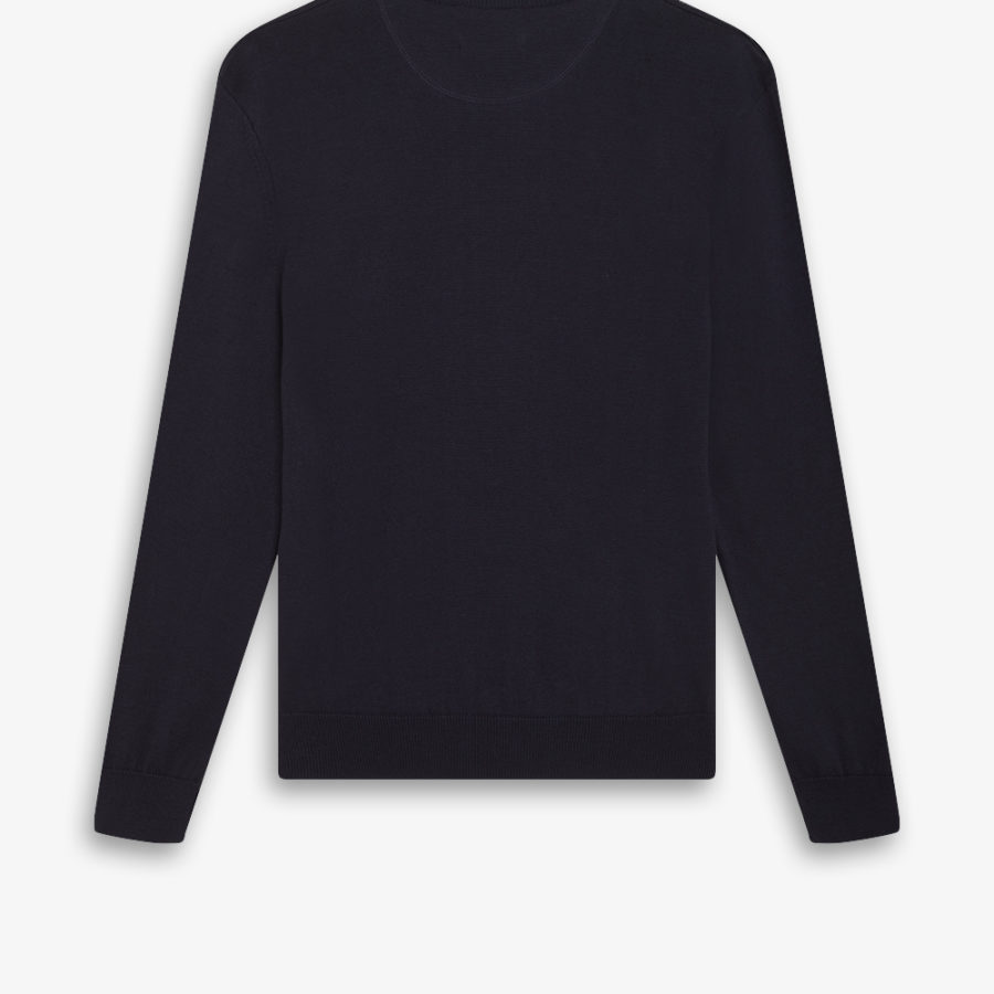Blotter Atelier – Pull Logo Crew – Navy