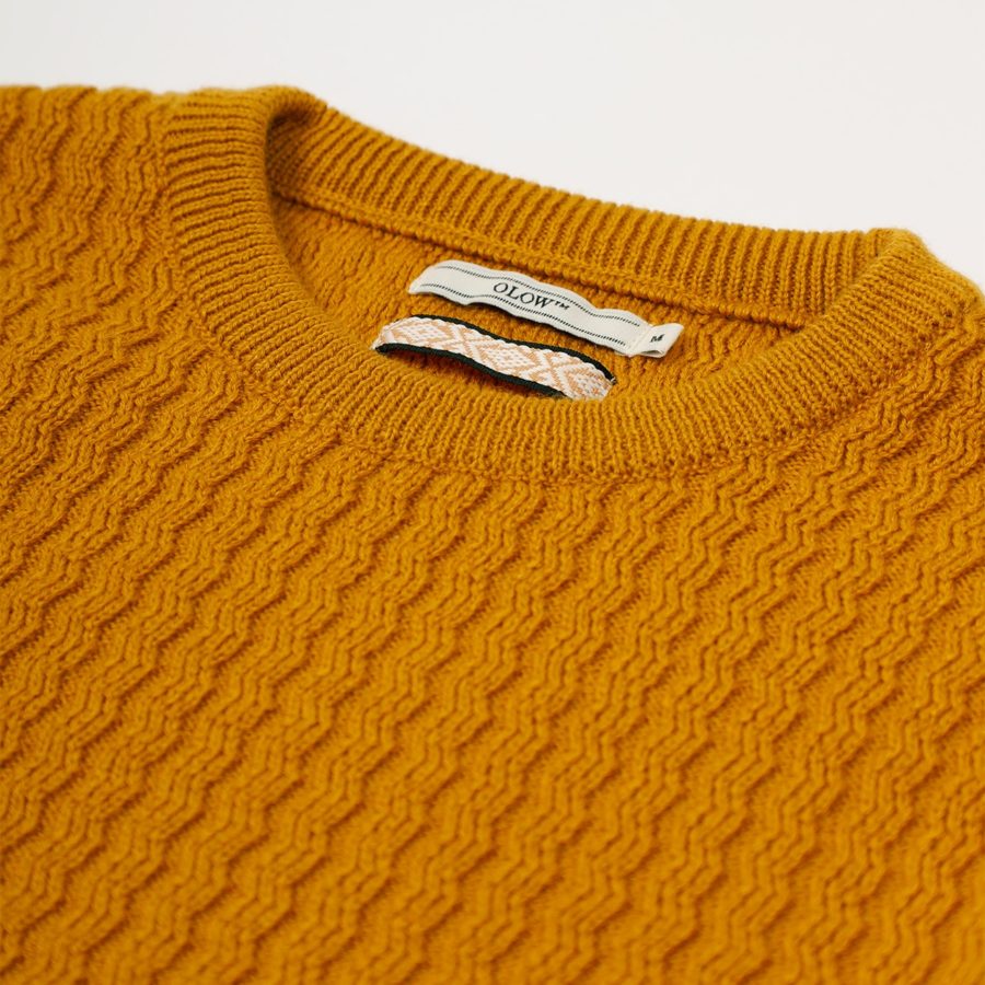 Olow – Pull Fluide – Moutarde