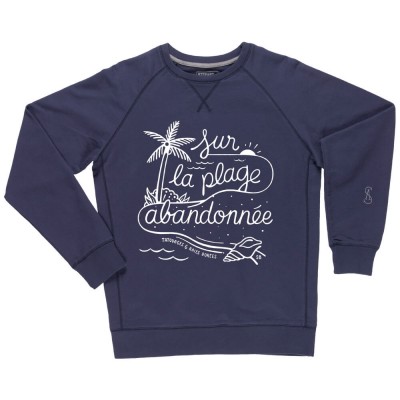 Stepart – Sweat Sur La Plage – Bleu