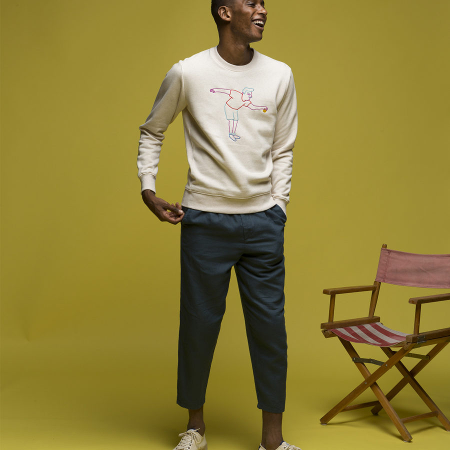 Olow – Sweat Tir – Ecru