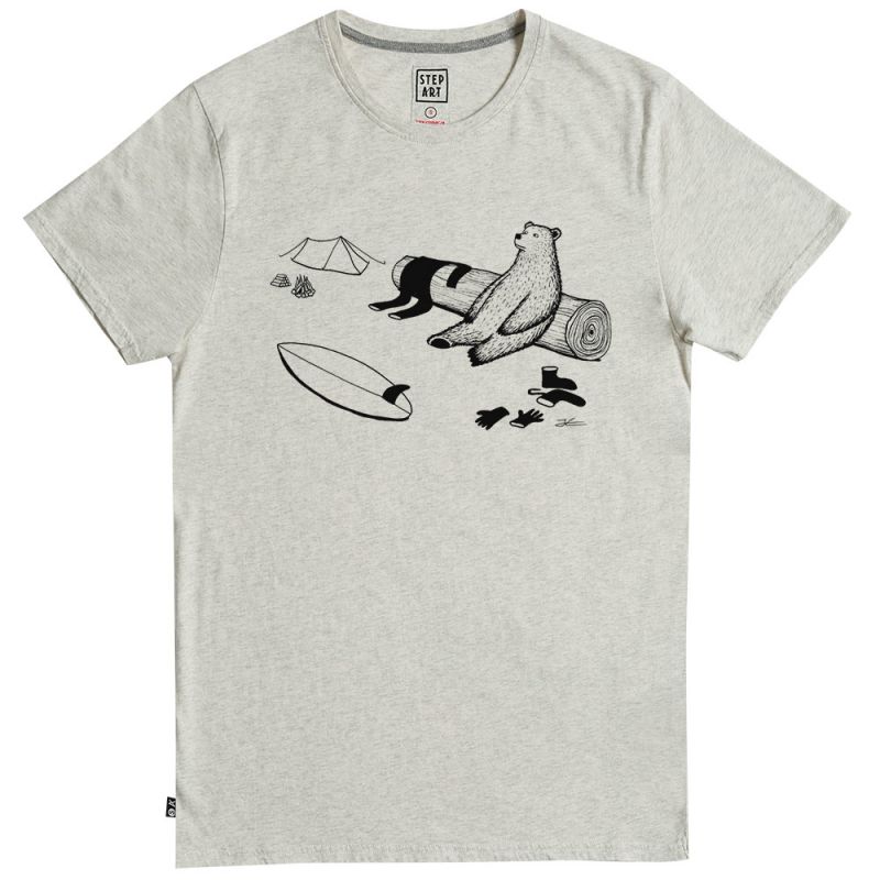 Stepart – T-Shirt After Surf – Gris