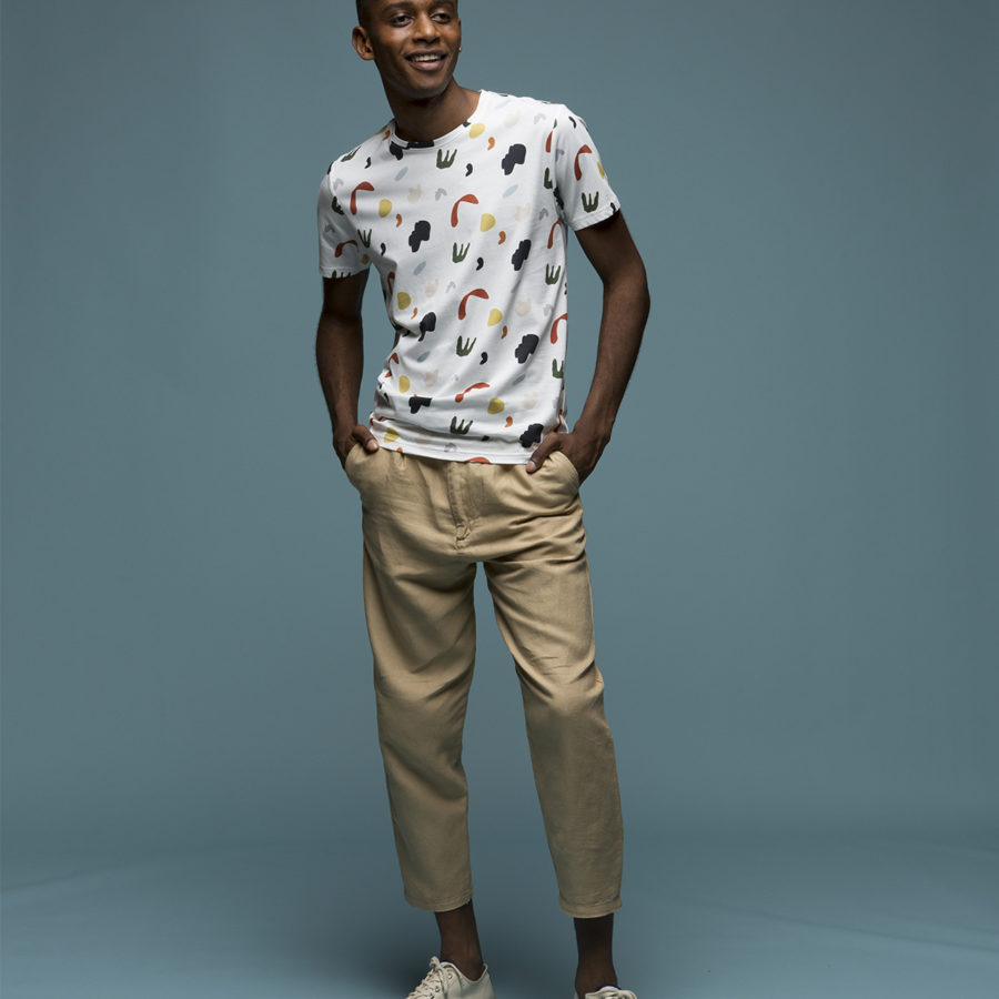 Olow – T-Shirt Terrazo – Blanc