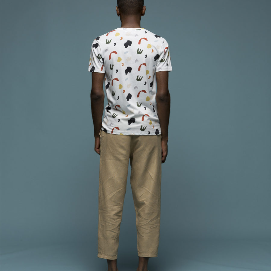 Olow – T-Shirt Terrazo – Blanc
