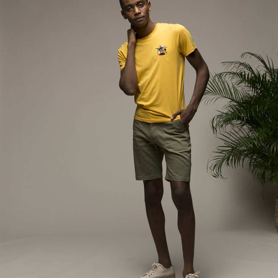 Olow – T-Shirt Toucano – Jaune