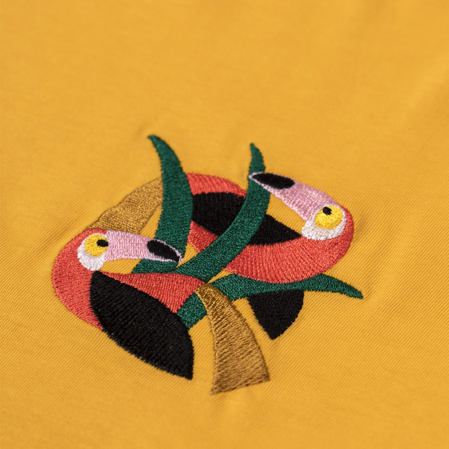 Olow – T-Shirt Toucano – Jaune