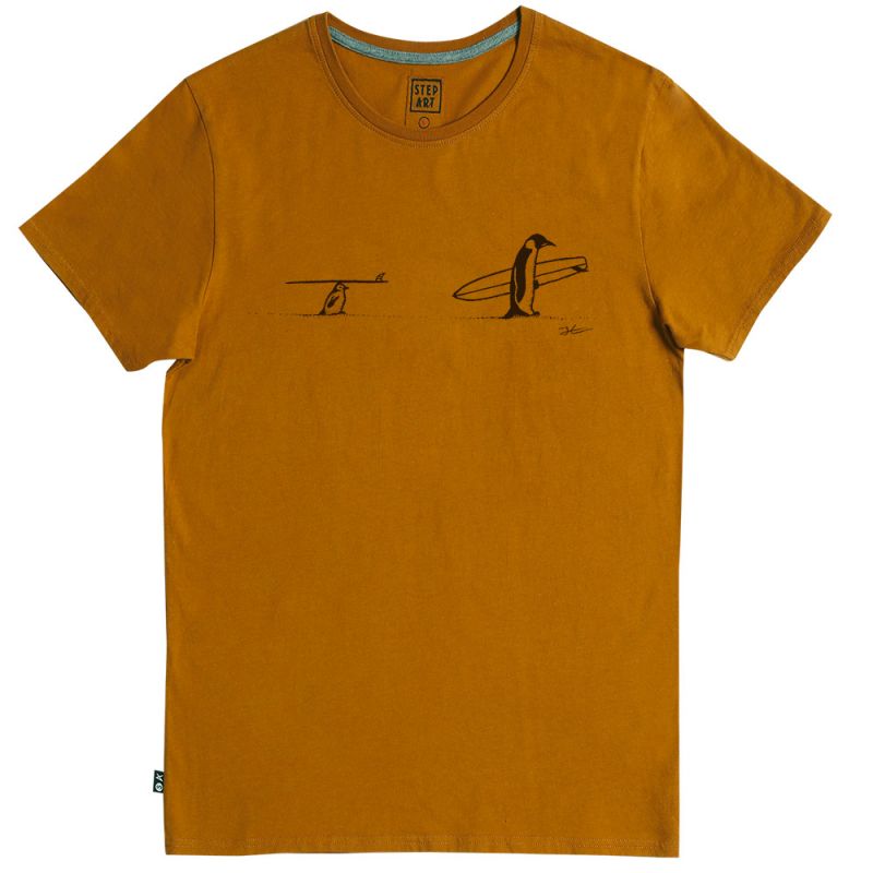 Stepart – T-Shirt Father & Son – Camel