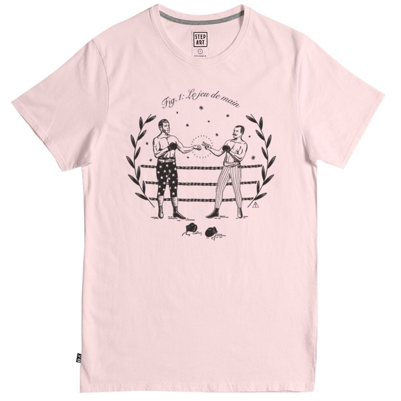 Stepart – T-Shirt Jeu De Main – Blush