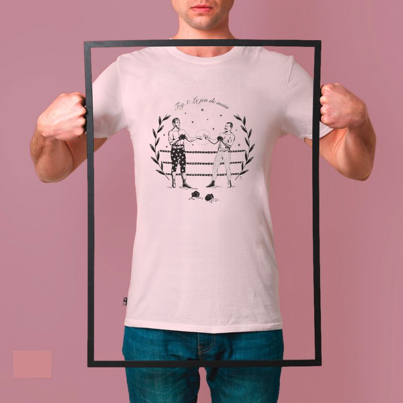 Stepart – T-Shirt Jeu De Main – Blush