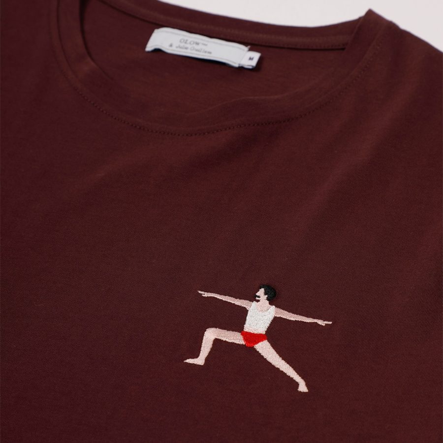 Olow – Tshirt Yoga Femme – Prune