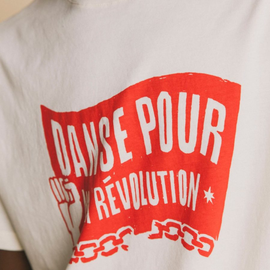 Thinking Mu – T-shirt Danse – Écru