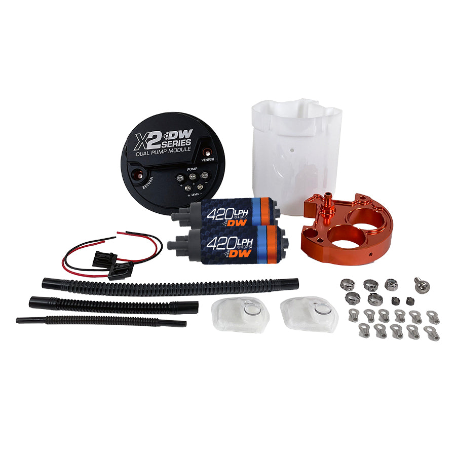 X2 Fuel Pump Module w/DW420 Fuel pumps for 2008-21 Subaru WRX/STI