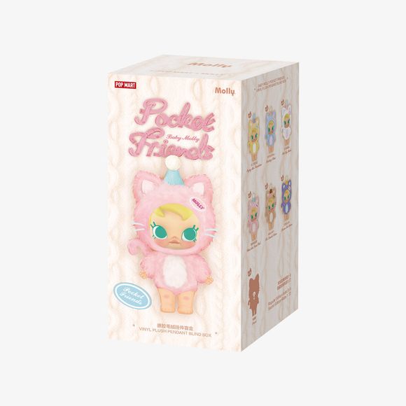 POP MART Baby Molly Pocket Friends Series Plush Pendant Blind Box