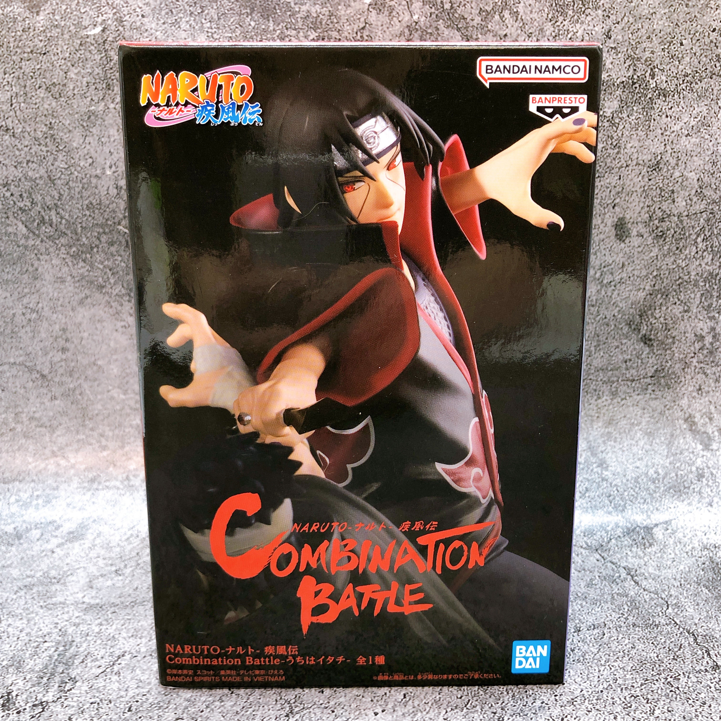 Naruto Shippuden Itachi Uchiha Combination Battle Figure BANPRESTO Jap