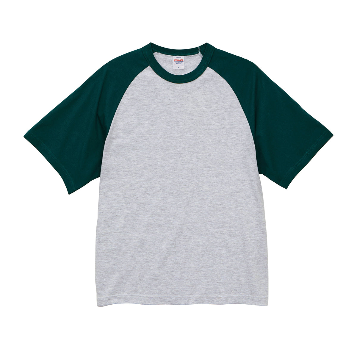 5.6オンス ラグラン Tシャツ | メンズ | 1枚 | 5041-01 | アッシュ