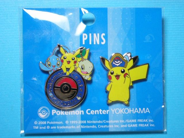 ロゴピンズ ポケモンセンターヨコハマ: いそがないで歩こう