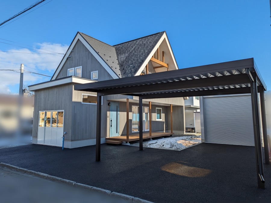 大きな三角屋根の家|十勝・帯広・音更の注文住宅｜家を建てるなら
