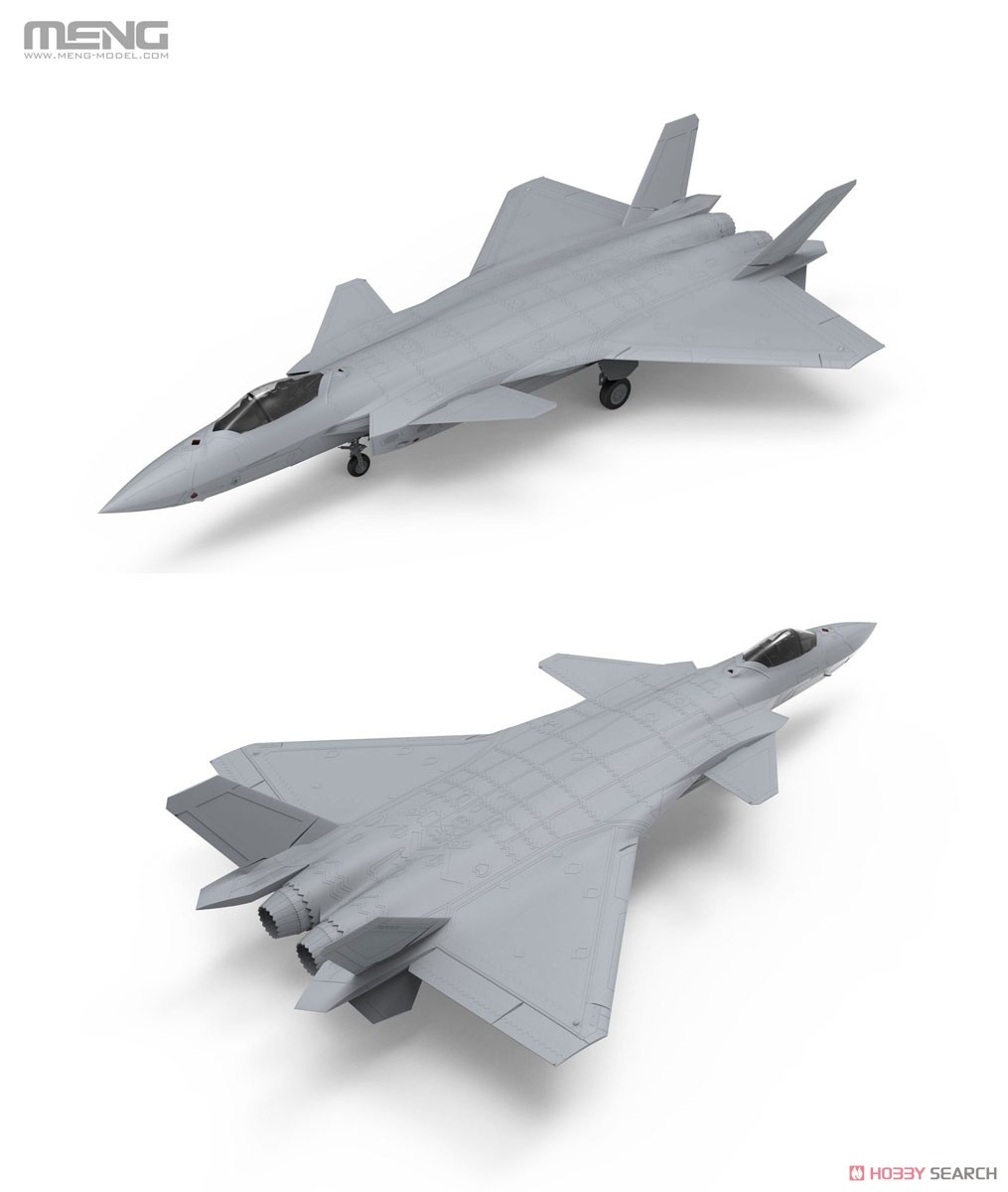 中国 最新鋭ステルス戦闘機 J-20 (プラモデル) - ホビーサーチ