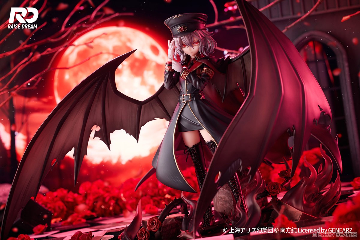 東方Project レミリア・スカーレット 軍服Ver. イラストby南方純 ※特典
