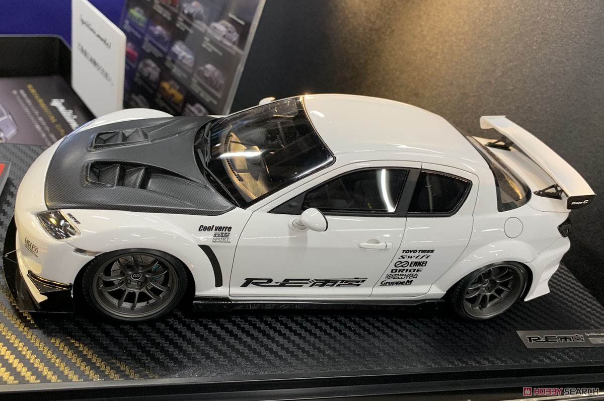 Mazda RX-8 (SE3P) RE Amemiya White (ミニカー) - ホビーサーチ ミニカー