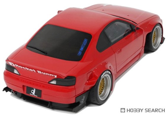 ロケットバニー 日産 シルビア S15 2014 (レッド) (ミニカー) - ホビー