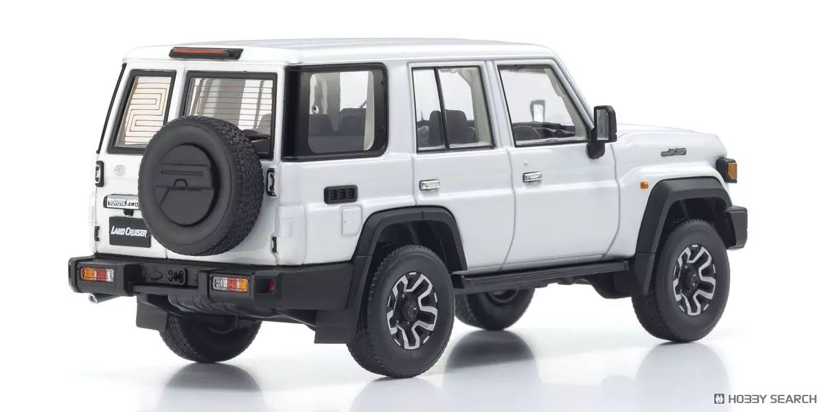 トヨタ ランドクルーザー 70 (スーパーホワイト II) (ミニカー