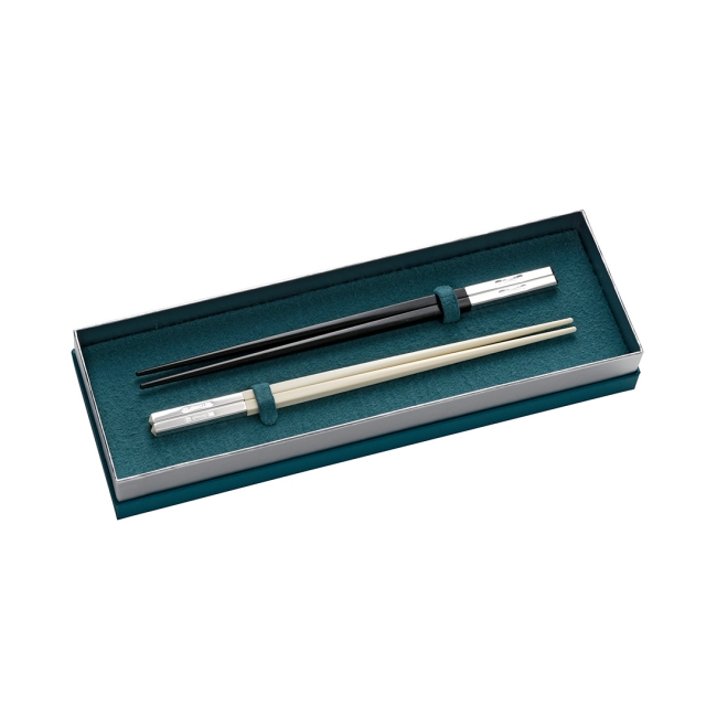 Christofle (クリストフル) Uni Chopsticks(ユニ ペア箸) ノアール(黒