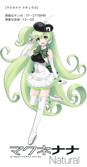 VOCALOID™4 マクネナナ ナチュラル｜製品情報｜AHS(AH-Software)