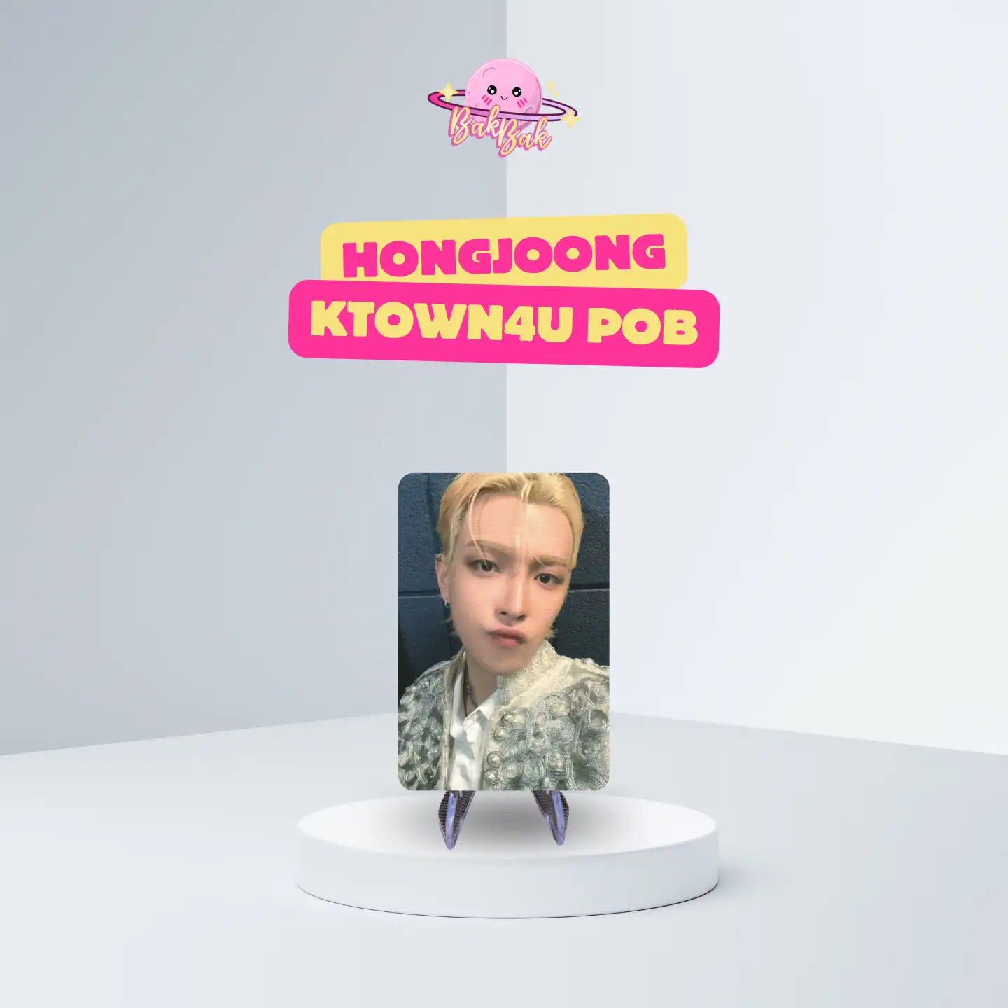 ATEEZ – Limited Photocard (ZERO : FEVER Ktown4u POB) – Bak Bak K