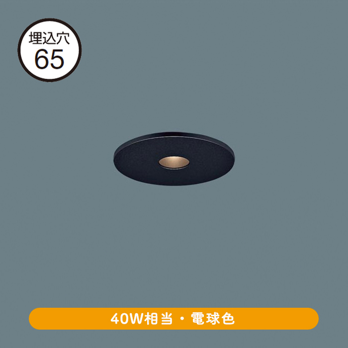 ピンホール ダウンライト Φ65mm 40W | ブラック｜照明のライティング