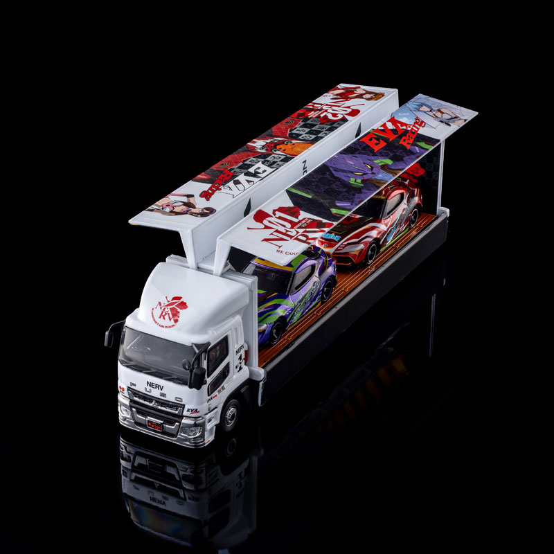 エヴァレーシング 1/64ミニカー Mitsubishi Fuso Super Great EVA