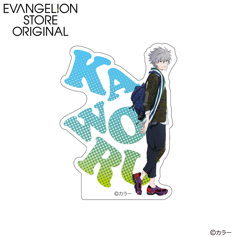 EVA STORE オリジナル アクリルブロック/渚カヲル(4周年イラスト