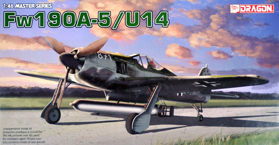 1/48 Master Series フォッケウルフ Fw190A-5/U14 雷撃機 Dragon