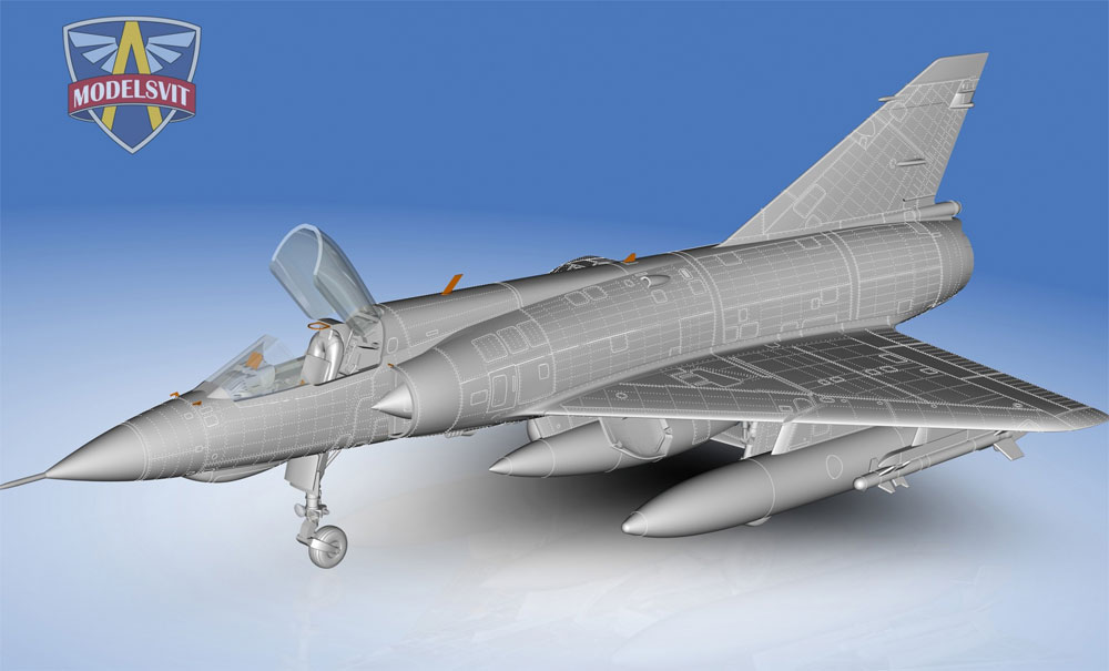 1/72 エアクラフト プラモデル ミラージュ 3E 戦闘攻撃機 MODELSVIT