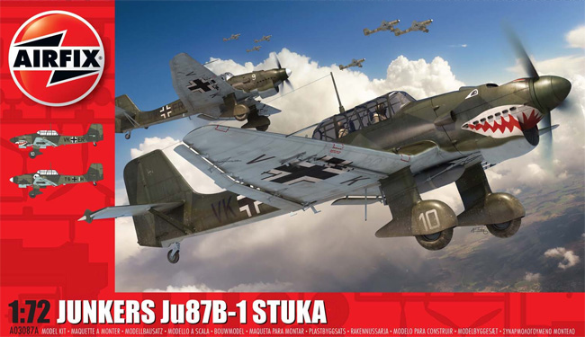 エアフィックス ユンカース Ju87B-1 スツーカ 1/72 ミリタリーエア