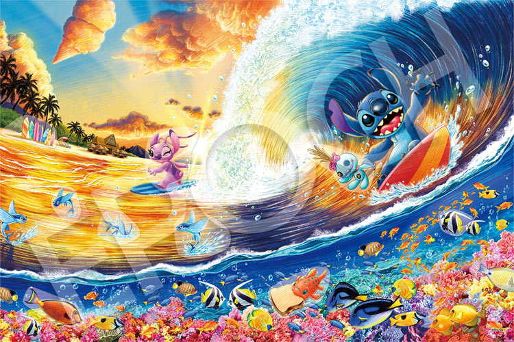 EPO-97-803s ディズニー Stitch -Sunset Surfing-（リロ＆スティッチ