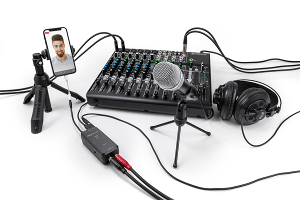 IK Multimediaから配信等に最適なオーディオインターフェイスiRig