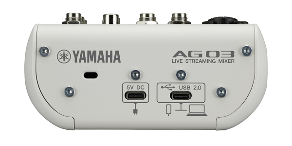 ☆配信向けド定番コンパクトミキサー！】YAMAHA/ライブストリーミング