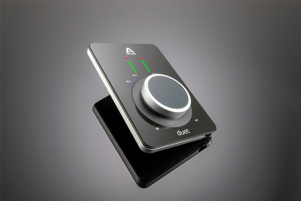 Apogeeのコンパクトなのに超高品質オーディオインターフェイスDuet 3を