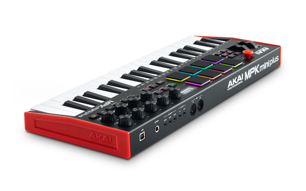 AKAI Professionalの新たなMIDIキーボード、MPK mini plusをご紹介