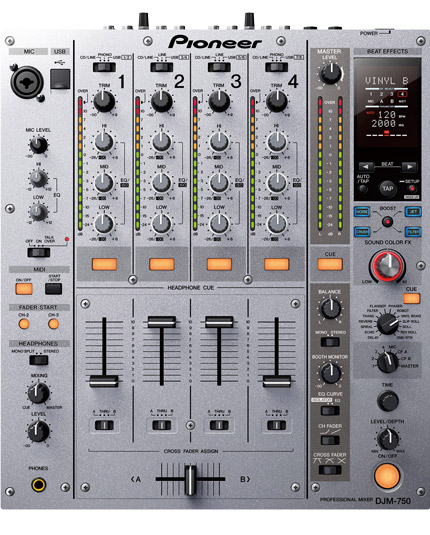 Pioneer/DJM-750-Sの紹介です。