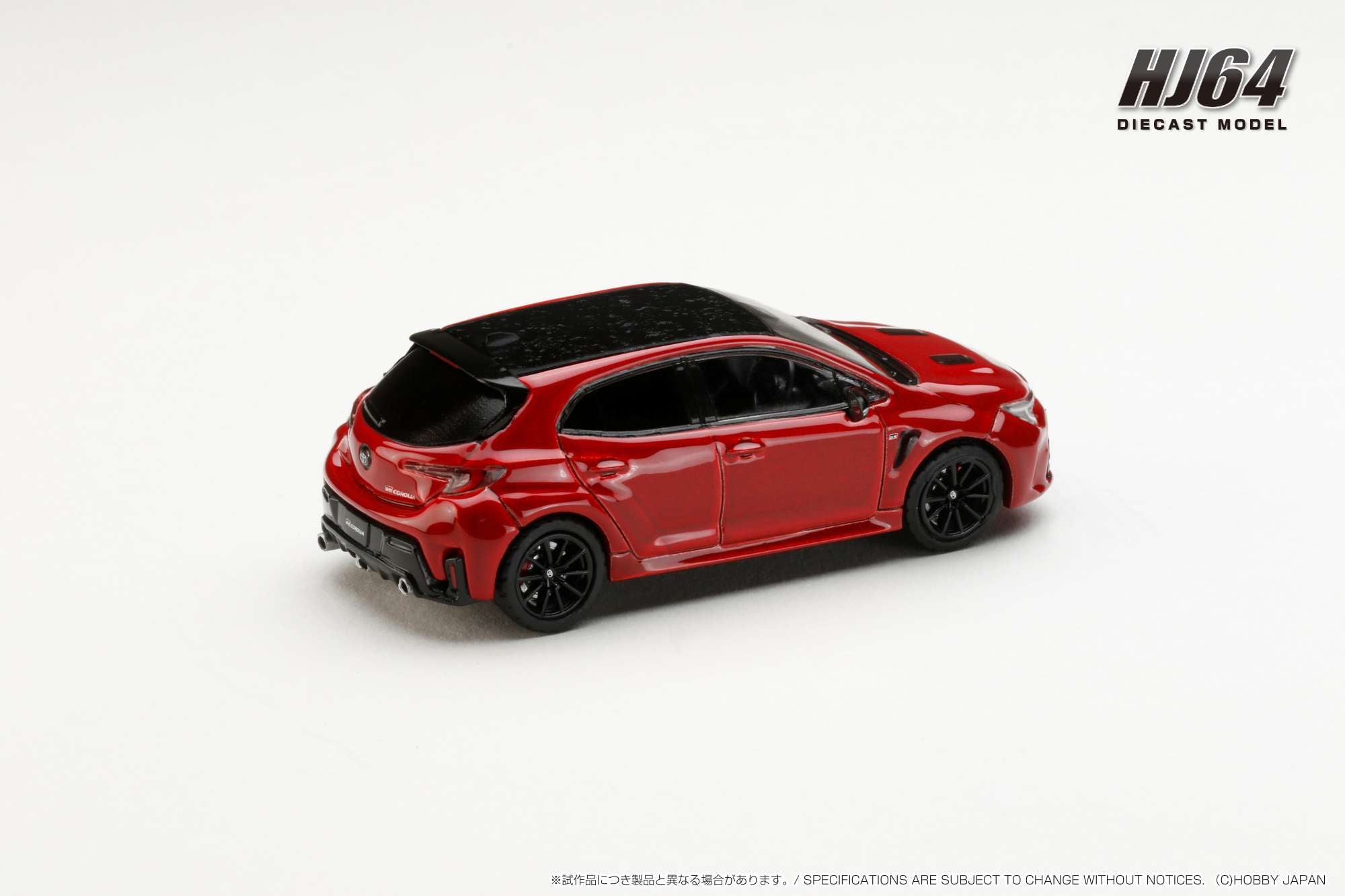 Hobby Japan 1:64 Toyota GR Corolla RZ in Emotional Red II – Model