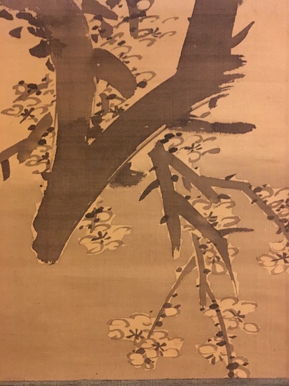 鶴亭 墨梅図｜古美術・掛け軸の販売・買取・鑑定-松本松栄堂