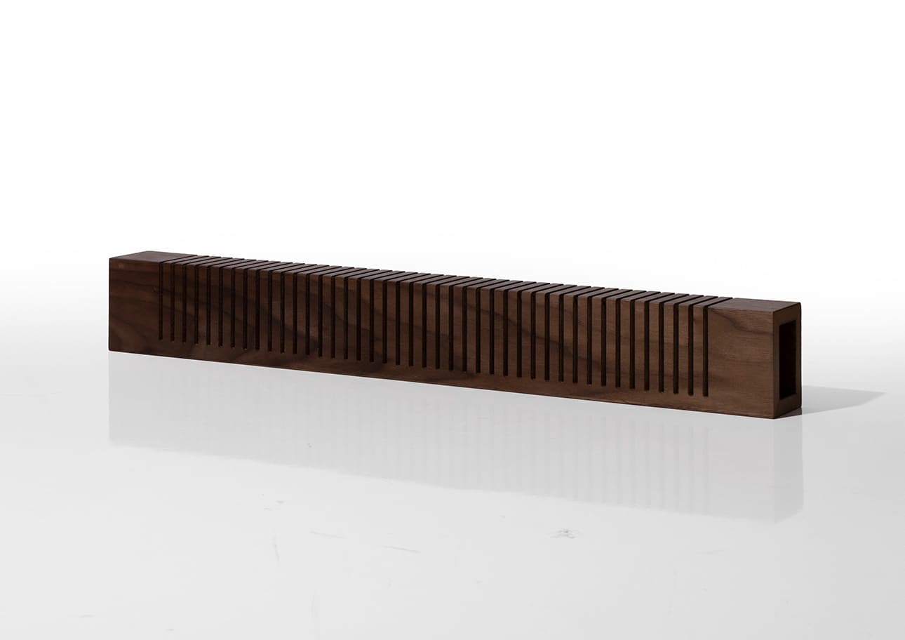 レタースタンド ロング ブラウン M-LS-01｜Desktop Organizer