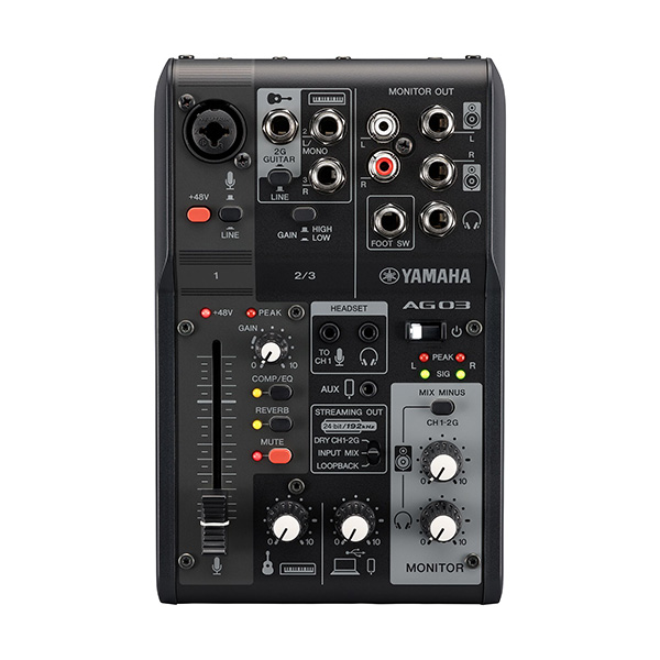 AG03で機材初心者でもPC/スマホ配信!! 接続方法とは | DJ機材/PCDJ