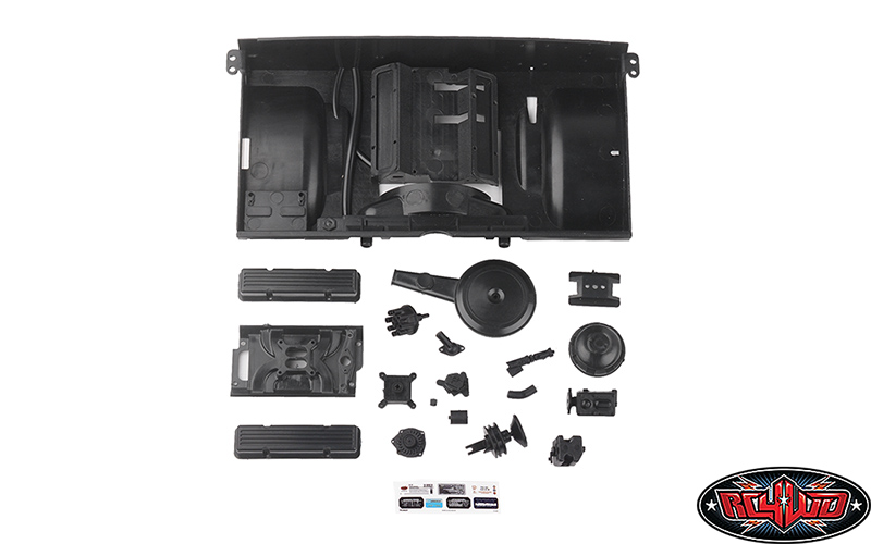 RC4WD Small Block V8 Engine Bay for Chevrolet Blazer and K10