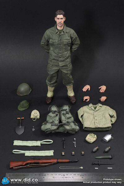 DID】A80155 WW2 US 2nd Ranger Battalion Series 6 - Private Mellish